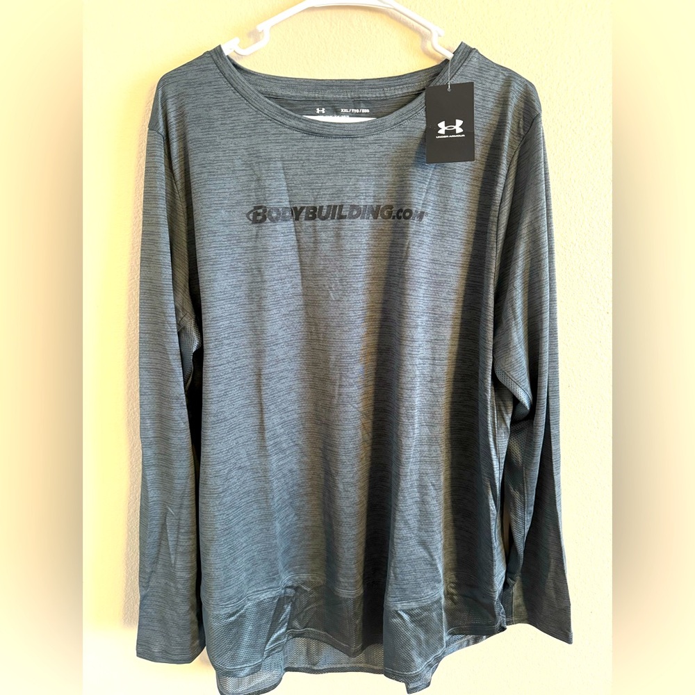 NWT Women’s Under Armour & Body Building.com Collaboration‎ Long Sleeve size 2XL